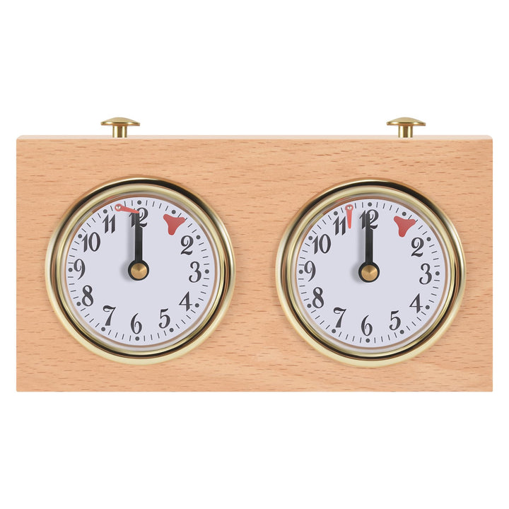 Jevina Schach Timer, Professionelle Digitale Internationale Schach Uhr, Hölzerne Count Up Down Schac