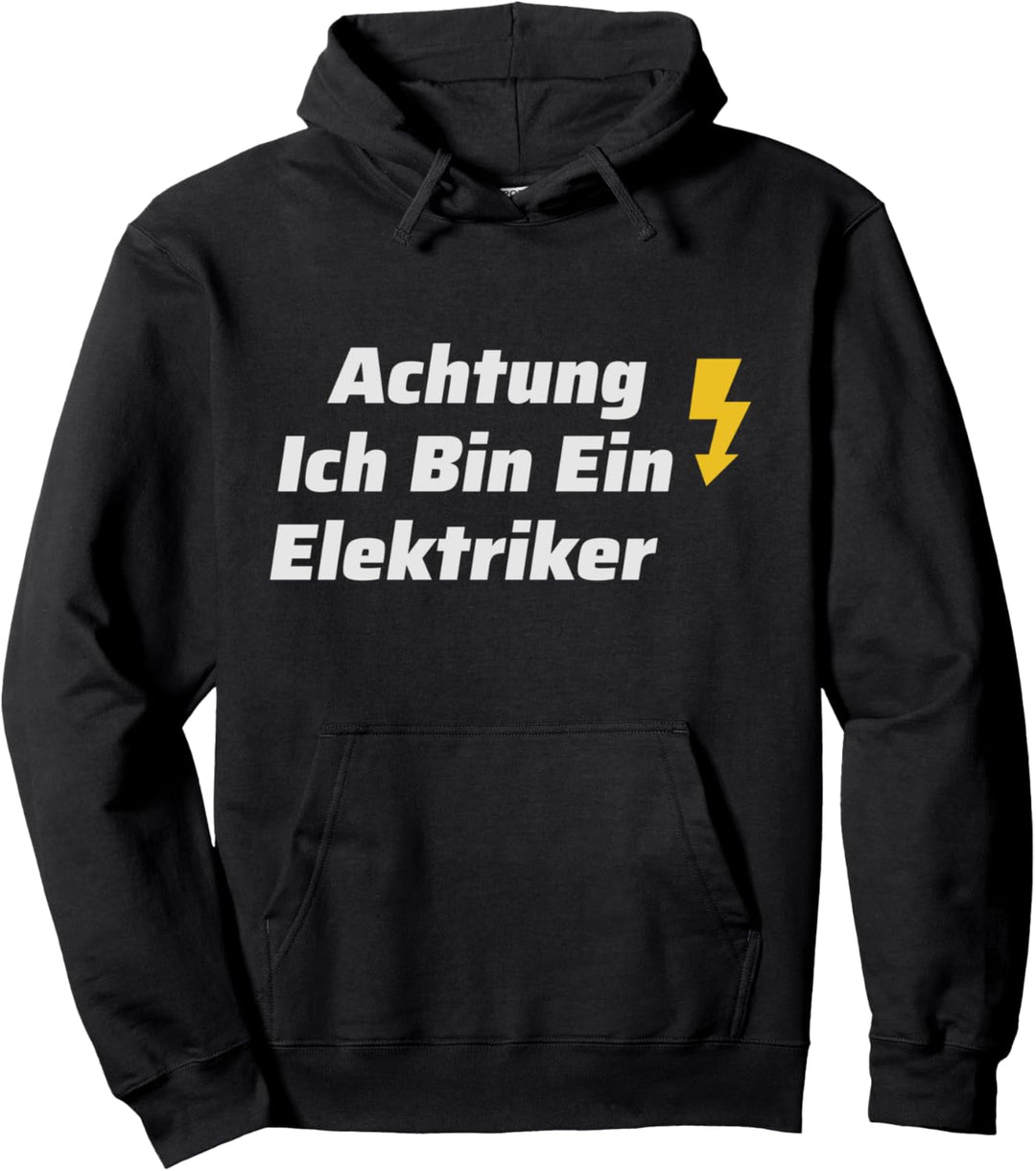 Lustige Elektriker Elektrizität Geschenk Pullover Hoodie