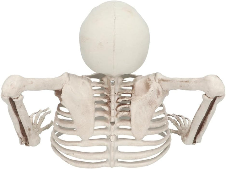 Boland 73214 - Skelett Dekoration, 20 cm, Deko für Halloween und Karneval, Party Deko