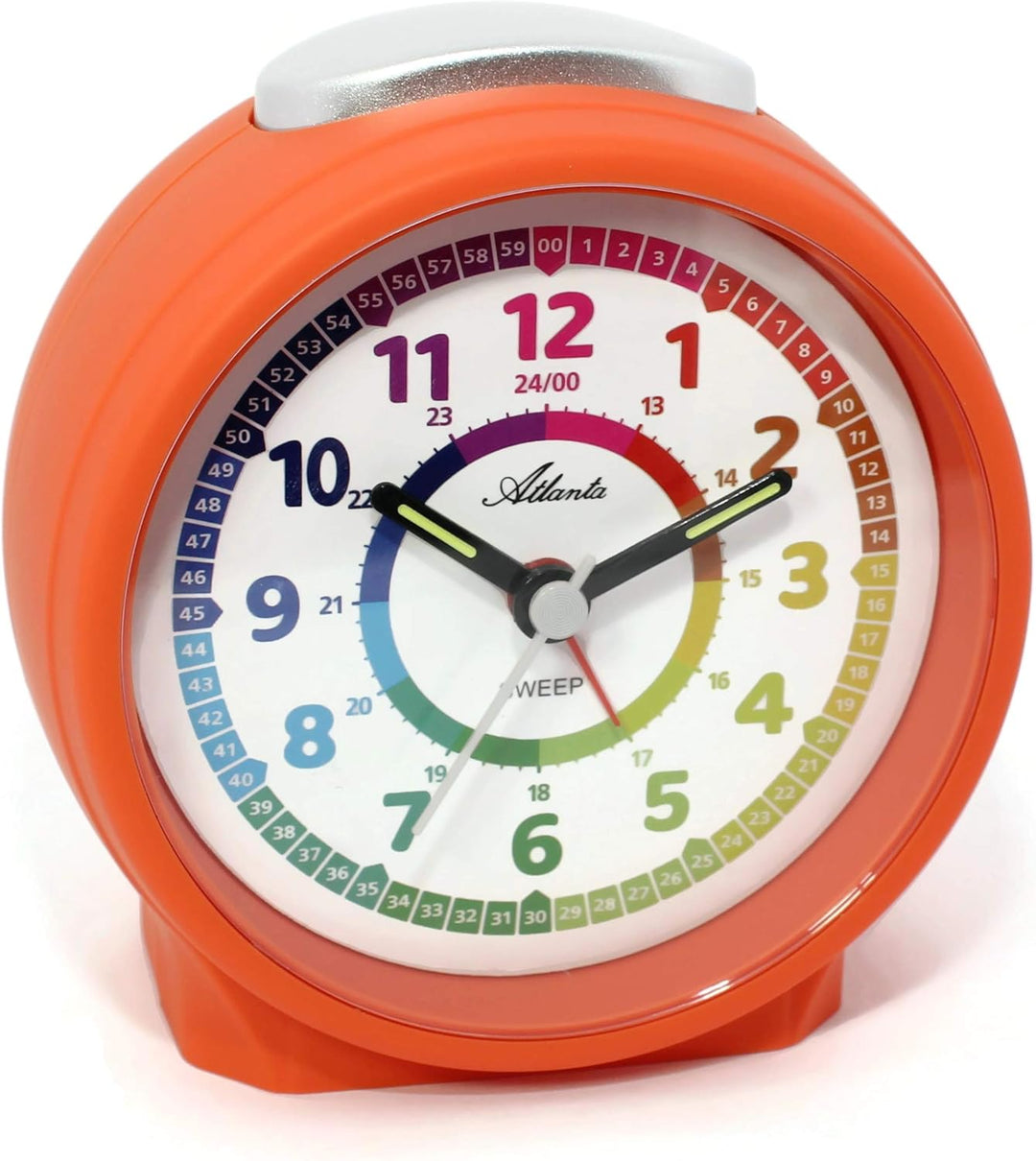 Atlanta Kinderwecker Mädchen ohne Ticken Analog Orange - 1999-12