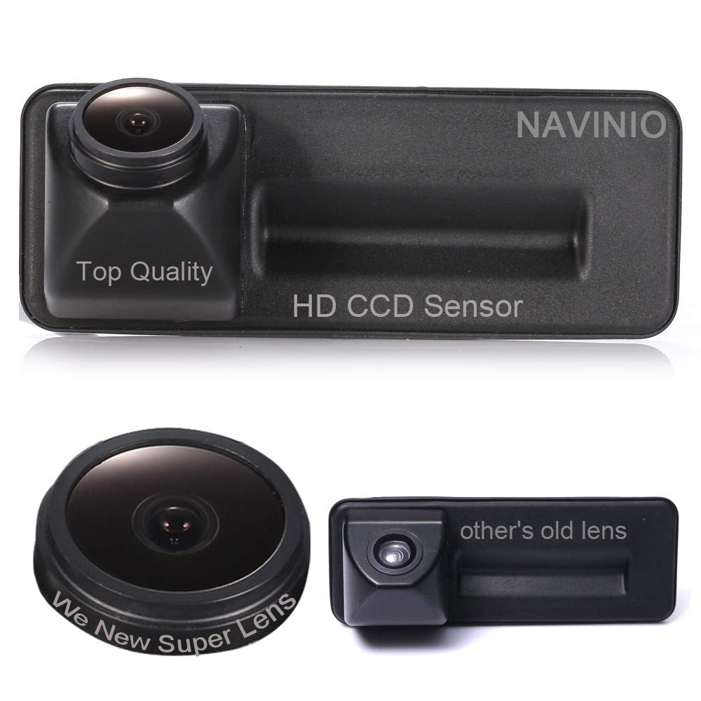 HD CCD Kofferraum Griff Rückfahrkamera Wasserdicht Nachtsicht Rückfahrkamera für Skoda Fabia Y6 Audi