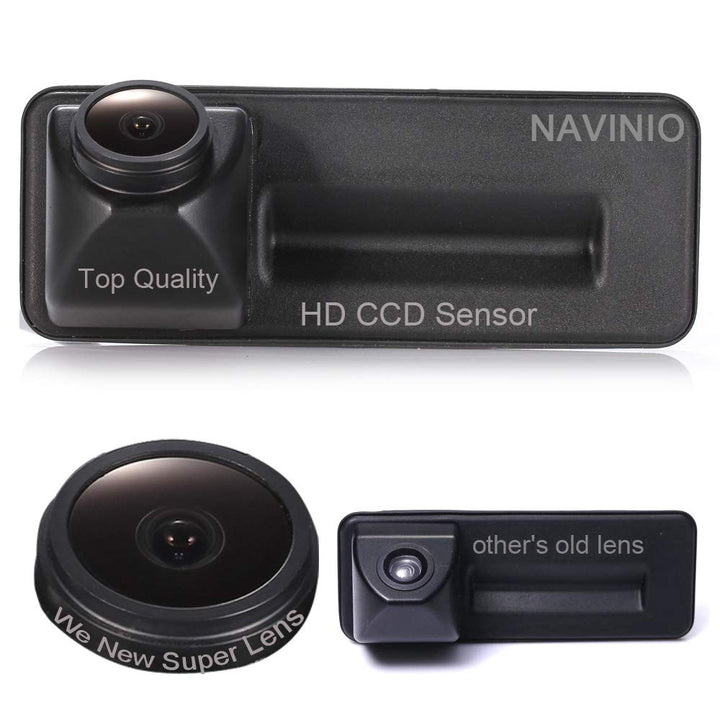 HD CCD Kofferraum Griff Rückfahrkamera Wasserdicht Nachtsicht Rückfahrkamera für Skoda Fabia Y6 Audi