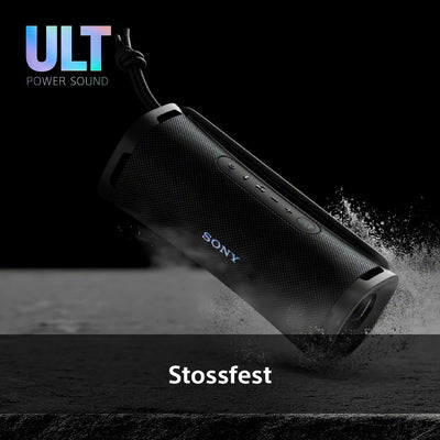Sony ULT Field 1 - Kabelloser tragbarer Bluetooth-Lautsprecher mit ULT Power Sound, kraftvollem Bass