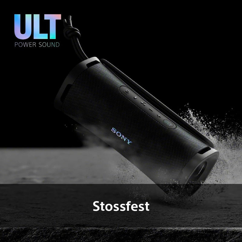 Sony ULT Field 1 - Kabelloser tragbarer Bluetooth-Lautsprecher mit ULT Power Sound, kraftvollem Bass