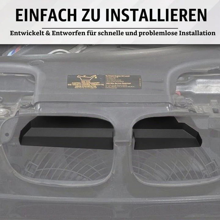 JESTOP Lufteinlass-Schaufel, 2PCS Dynamische Kaltluftansaugsysteme für BMW 323i 325i 328i 330i M52 M