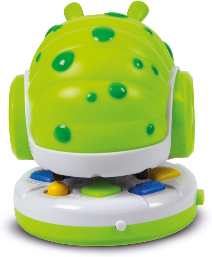 Clementoni - Racing Bug-Chenille-Roboter mit Fernbedienung für Kinder, Lern- und Wissenschaftsspiel,