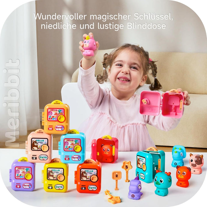 Montessori Spielzeug 2 Jahre, 30Pcs Schlüssel Spielzeug, Fingerpuppen, Sensory Play, Zuordnen und so