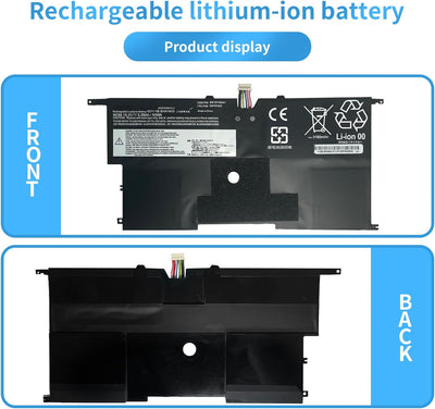 00HW003 00HW002 SB10F46440 SB10F46441 Laptop-Akku Kompatibel mit Lenovo ThinkPad X1 Carbon Gen 3 201