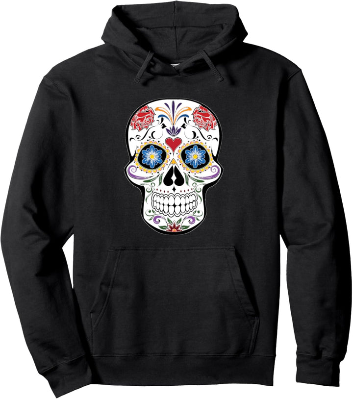 Sugar Skull Pullover Hoodie