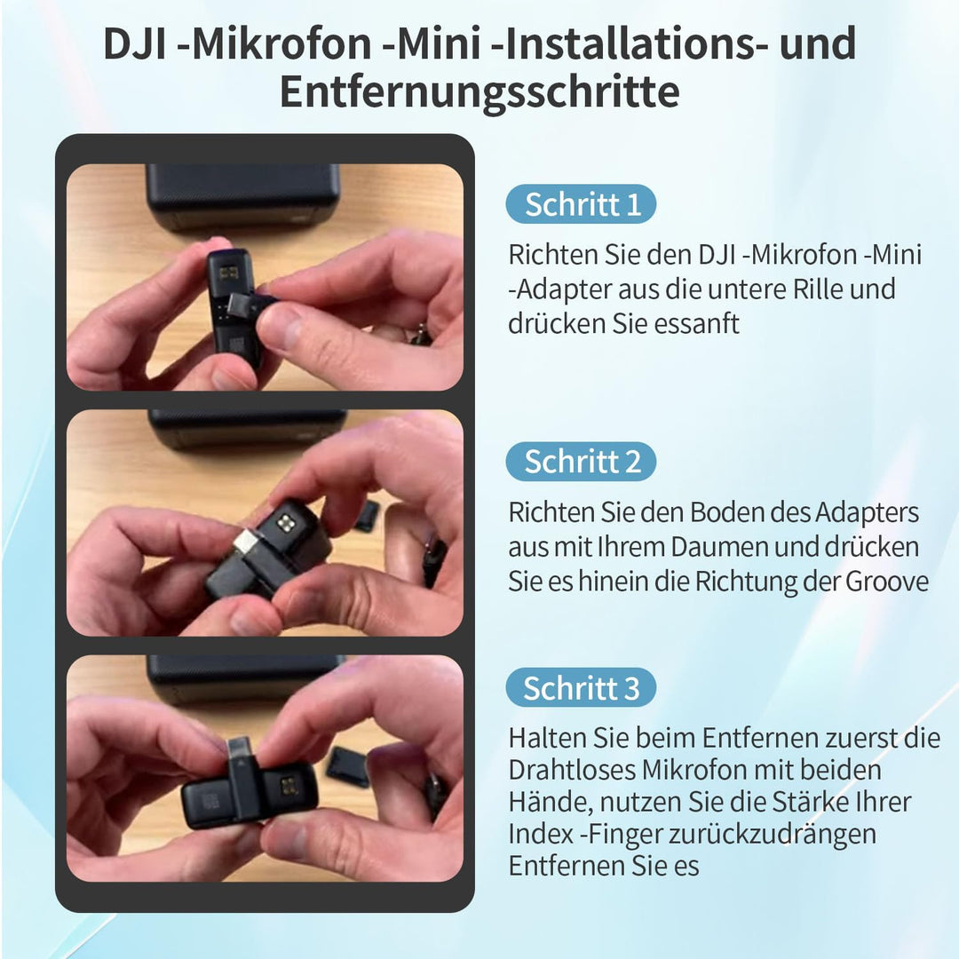 Original Mobile Phone Adapter Type-C Compatible with DJI Mic Mini Smartphone/PC/Mac Connector OEM Ac