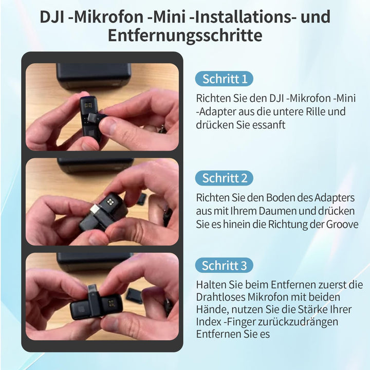 Original Mobile Phone Adapter Type-C Compatible with DJI Mic Mini Smartphone/PC/Mac Connector OEM Ac