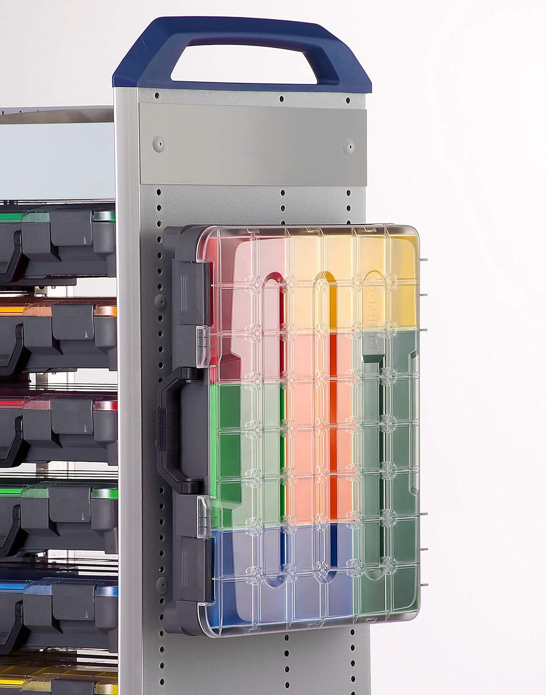 Bosch Sortimo Insetboxen-Set | Insetboxenset T1 Für die T-BOXX | Ideale Werkzeugkoffer Einlagen leer