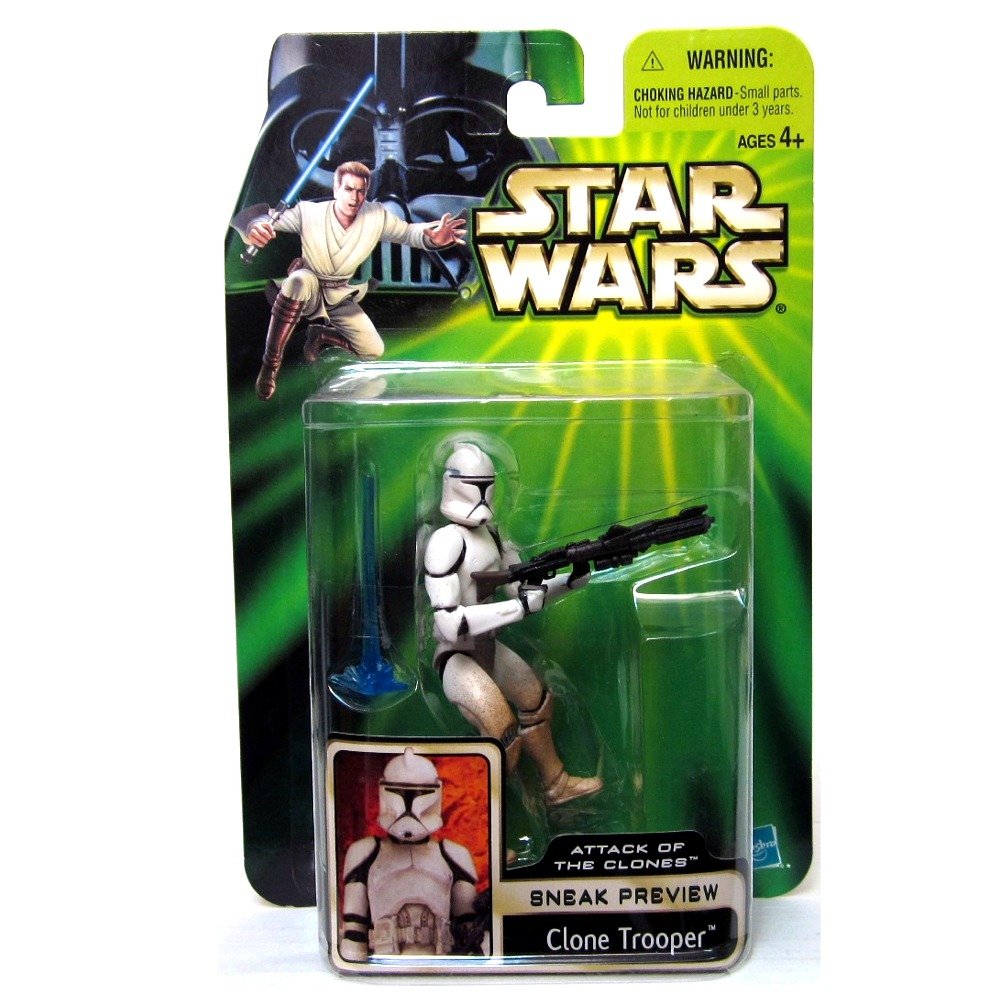 Hasbro Clone Trooper "Attack of the Clones" - Star Wars Power of the Jedi Collection