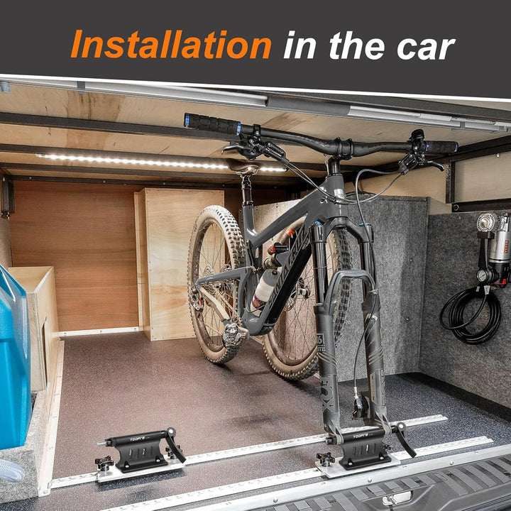 2 Stück Fahrradsitz-Vorderradgabelhalterung, Aluminiumlegierung, Fahrrad-Vorderradgabel, Schnellspan