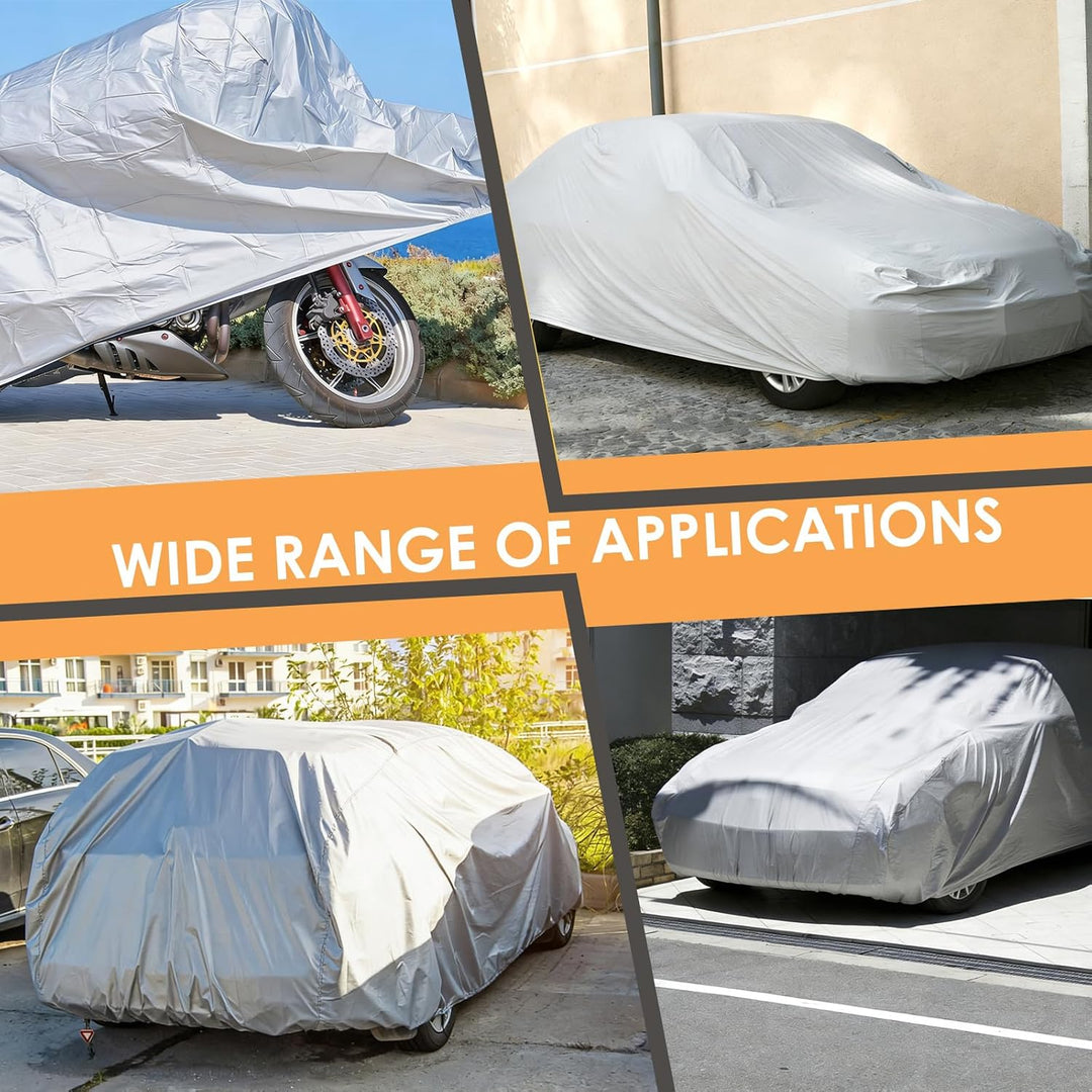 Autoabdeckung Vollgarage mit UV-Schutz und Schneeschutz, ideal für Outdoor und Indoor-Einsatz, schüt