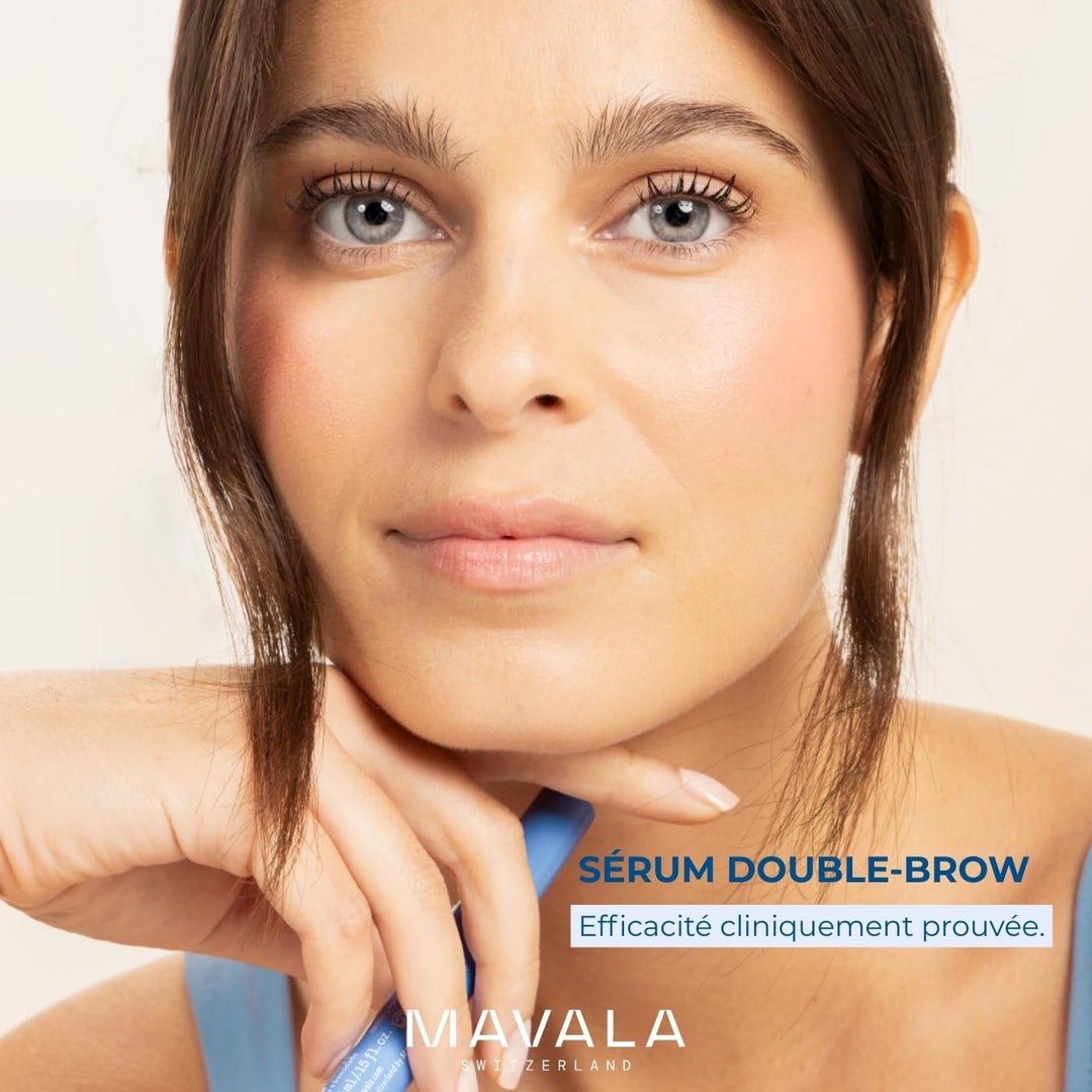 Mavala - Double-Brow-Serum – Serum für die Augenbrauen verdichtend und stärkend – stimuliert das Wac