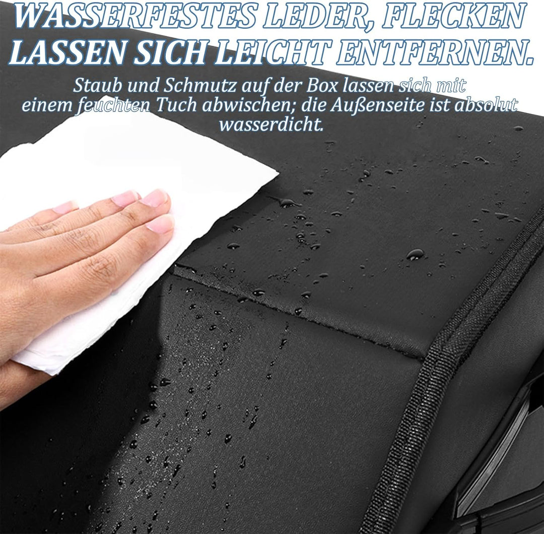 Auto Kofferraum Organizer, Auto Tasche Kofferraum mit Deckel, Klappbarer Kofferraumtasche SUV Limous
