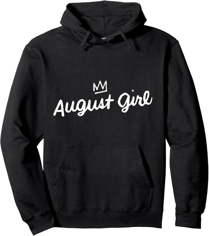 August Mädchen Leo Jungfrau Frau Geboren August Geburtstag Pullover Hoodie