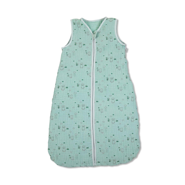 Sterntaler Musselin-Schlafsack, Bär Ben, Reissverschluss, Grösse: 90 cm 90 cm (1er Pack), 90 cm (1er