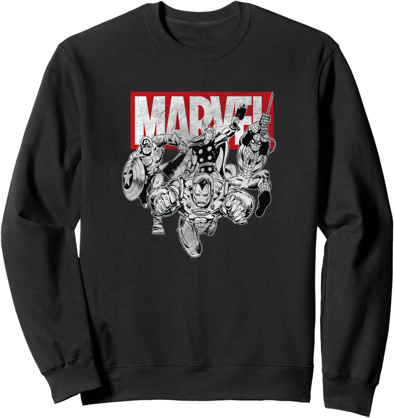 Marvel Iron Man Vintage Comic Sweatshirt