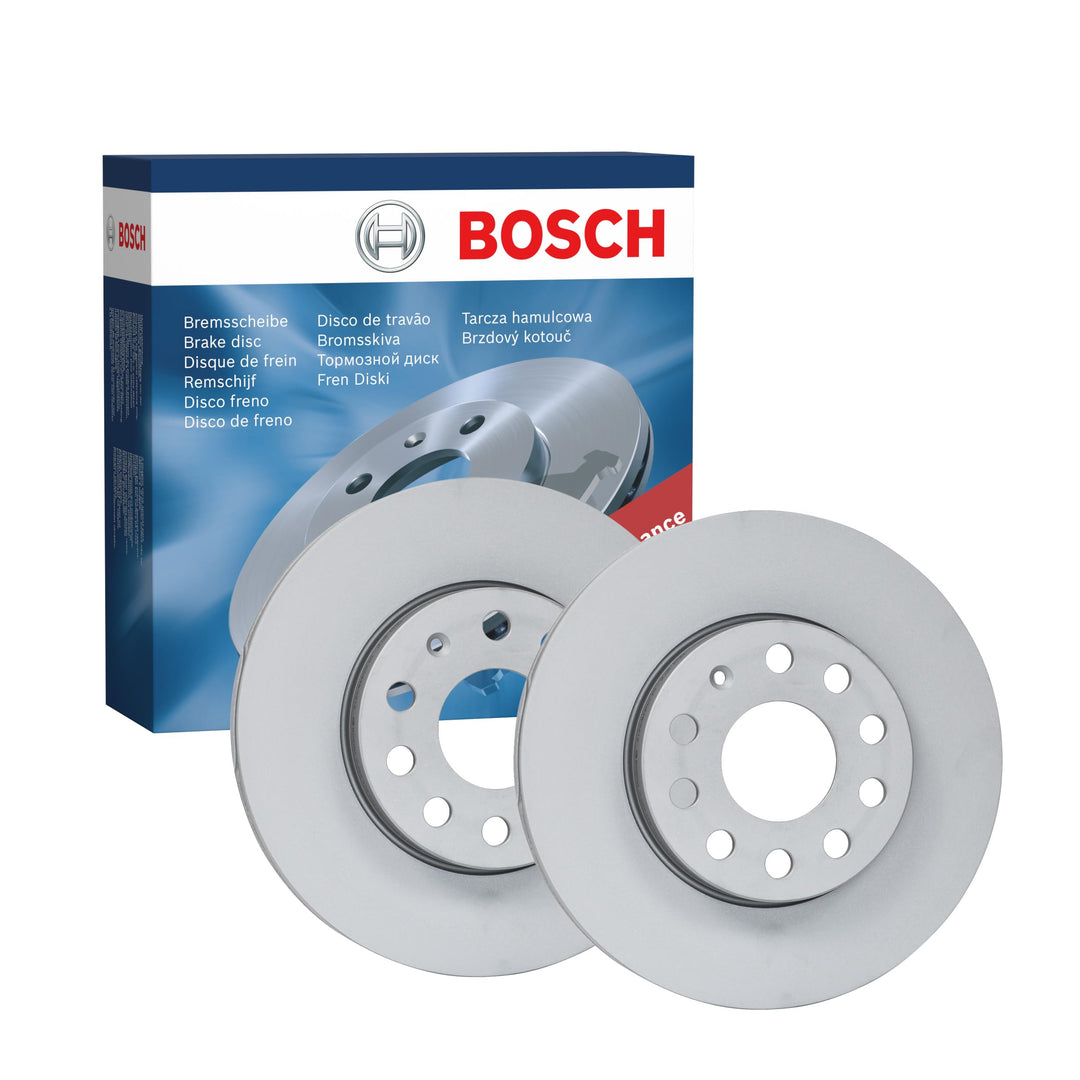 Bosch BD2186 Bremsscheiben - Vorderachse - ECE-R90 Zertifizierung - zwei Bremsscheiben pro Set