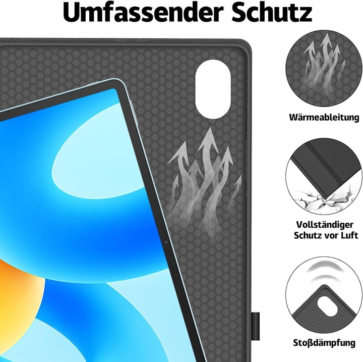 FOGARI Tastatur Hülle für Huawei Matepad 11.5 Zoll 2025/2023 und Huawei Matepad 11.5 S 2025/0204 mit