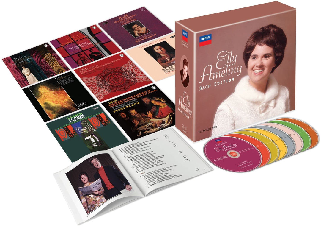 Elly Ameling: die Bach Edition, Audio-CD