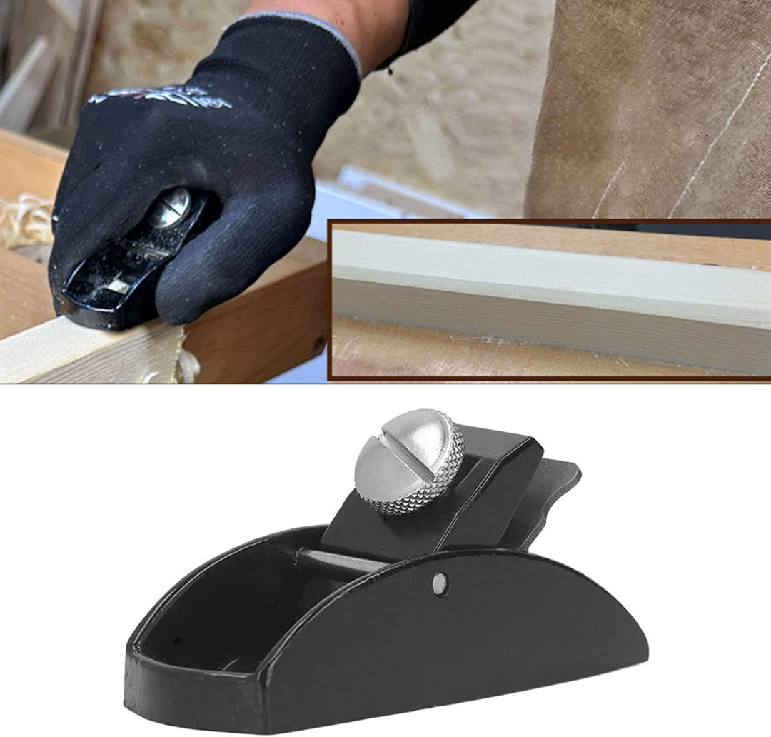 Holzhobel, Mini-Handhobel, Kleiner, Leichter Trimmhobel, Verstellbarer, Prägnanter Handhobel für die