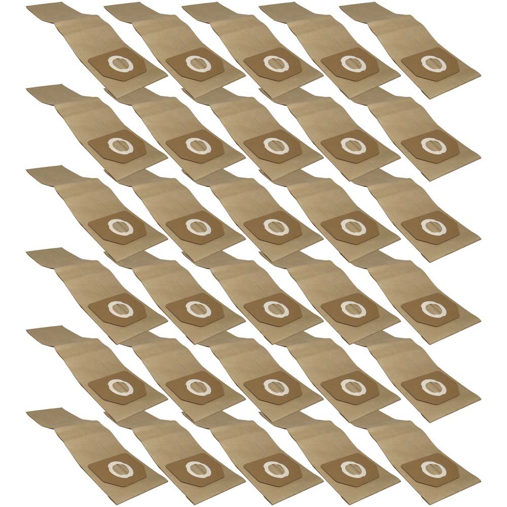 30 Industrie- Baustellen- Gewerbe- Heavy Papier Staubsaugerbeutel kompatibel für Kärcher MV 5, 6.904