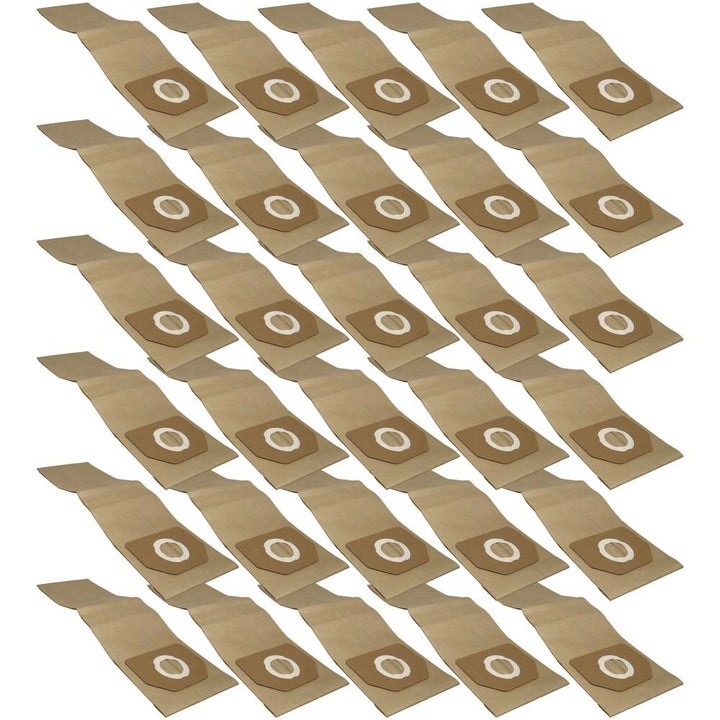 30 Industrie- Baustellen- Gewerbe- Heavy Papier Staubsaugerbeutel passend für AQUAVAC NTP 30, 6.904-