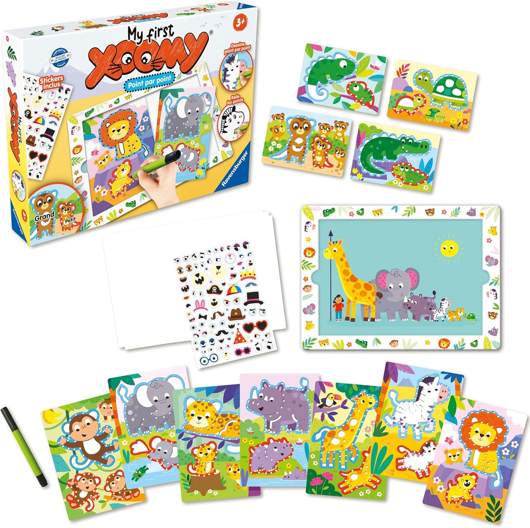 Ravensburger My First Xoomy® – Punkt für Punkt – Meine ersten Zeichnungen – Zeichnen – Basteln – ab