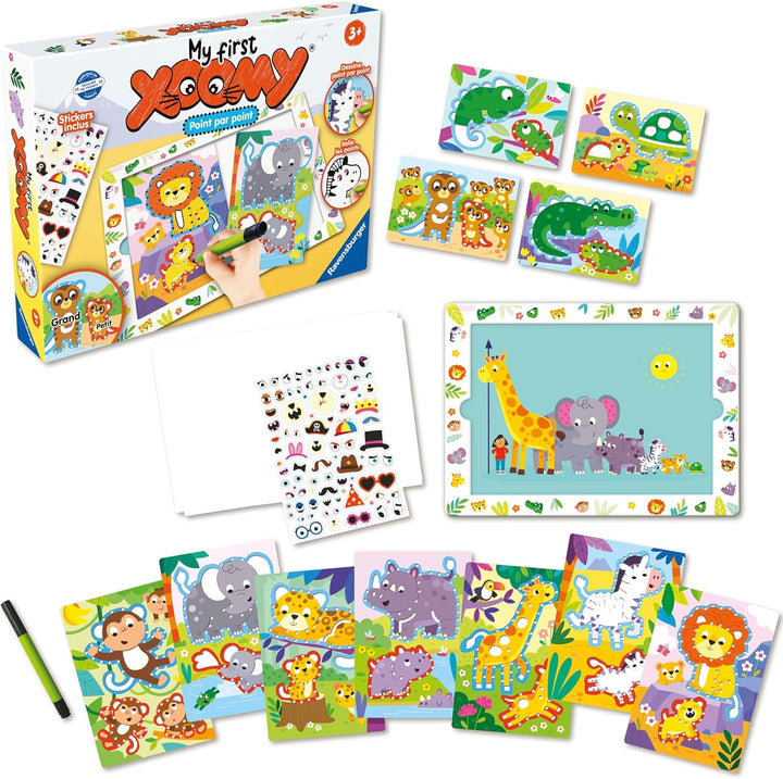 Ravensburger My First Xoomy® – Punkt für Punkt – Meine ersten Zeichnungen – Zeichnen – Basteln – ab