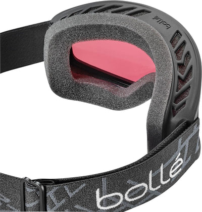 Bollé Unisex Freeze Skibrillen (1er Pack) M Schwarz, M Schwarz