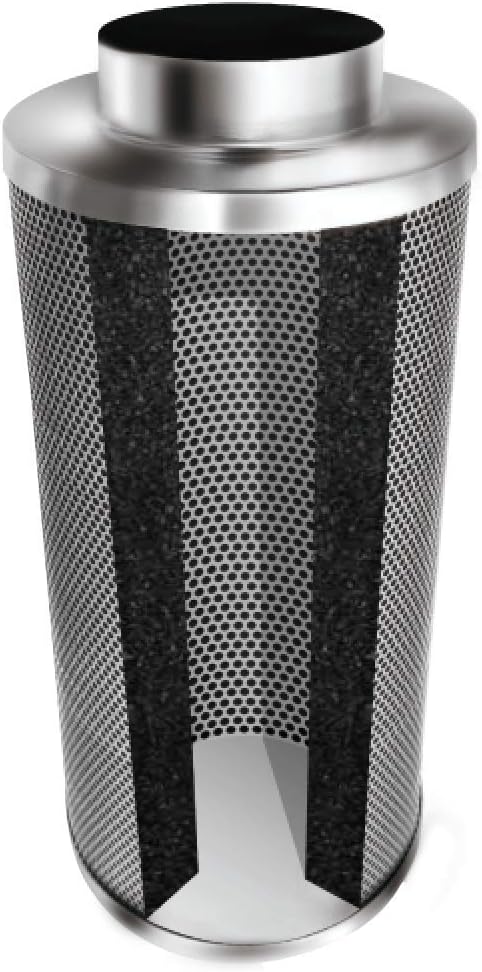 AKF Aktivkohle-Filter Luft-Filter Geruchsfilter Abluft-Filter Grow Filter für Rohrventilatoren 100 1