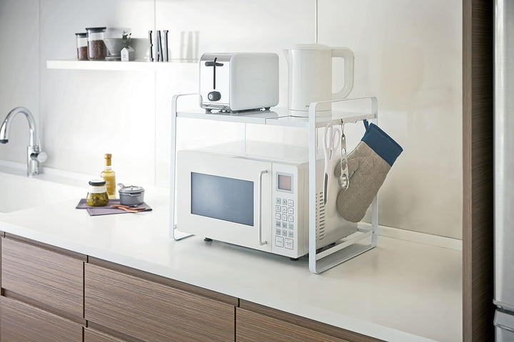 Extendable kitchen counter organizer - Tower - white Weiss, Weiss