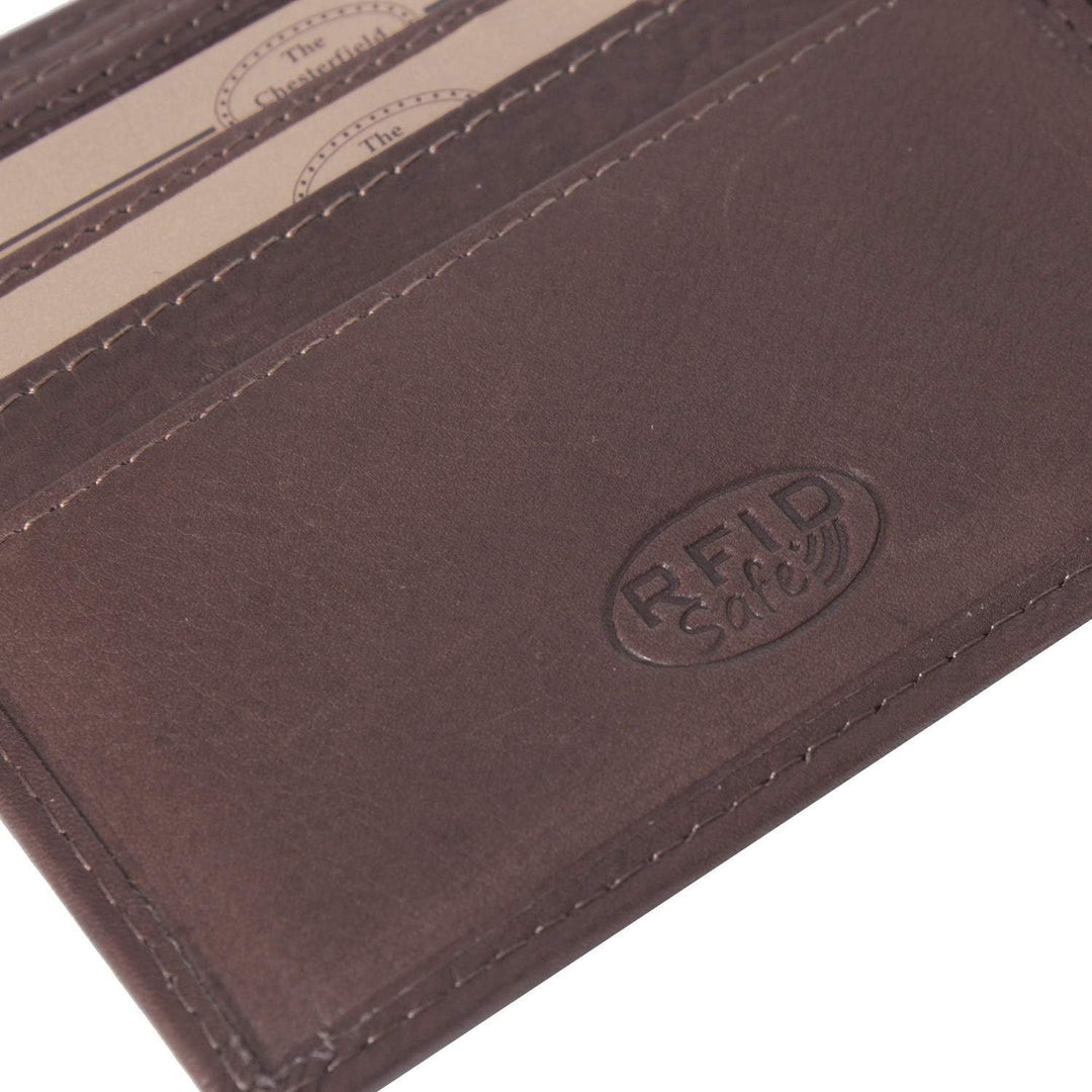 The Chesterfield Brand Leder Portemonnaie Braun Ralph RFID Safe