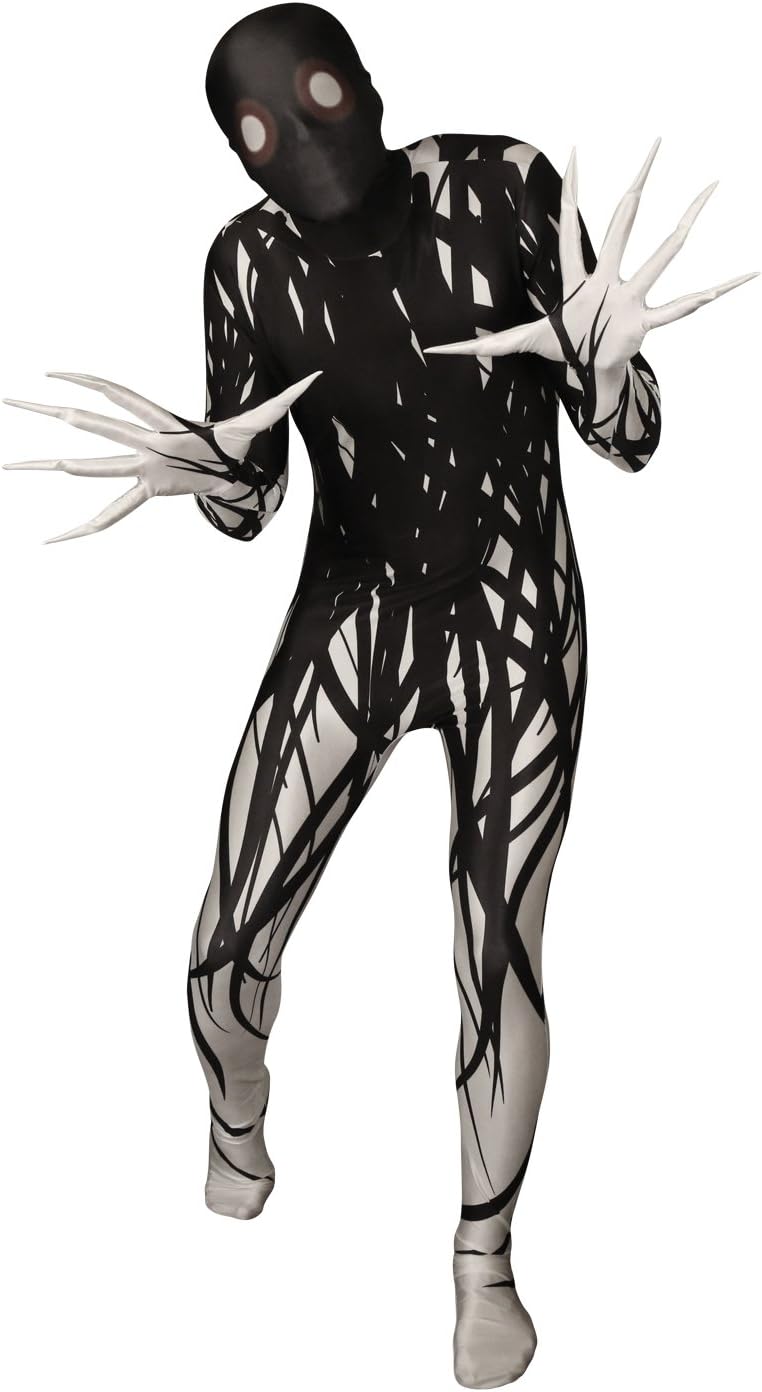 Morphsuits Zalgo Kostüm Erwachsene, Monster Verkleidung, Halloween und Karneval - XL (176cm-185cm) X