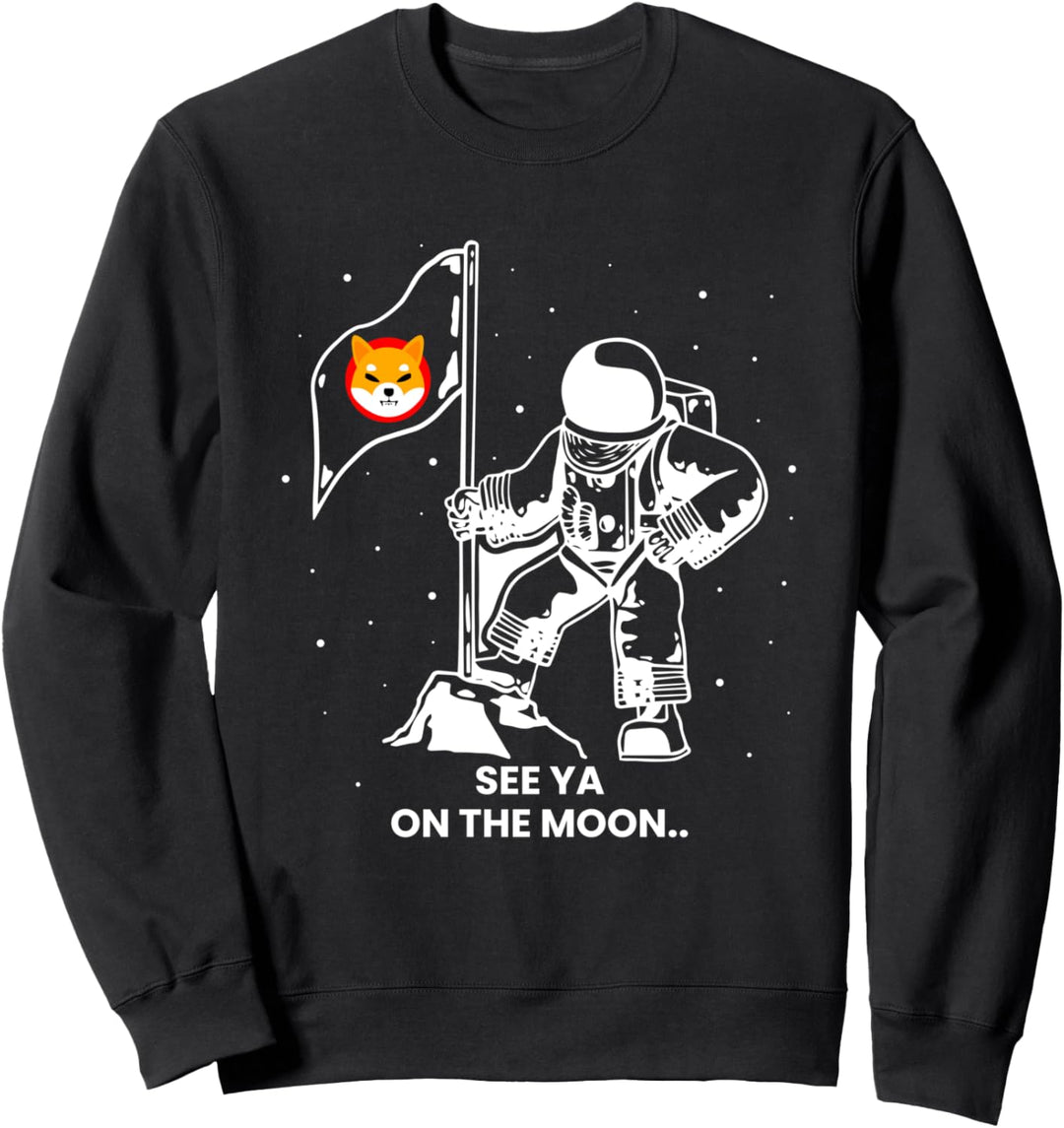 Shiba Inu Swing Army Kryptowährung Token Doge Moon Sweatshirt