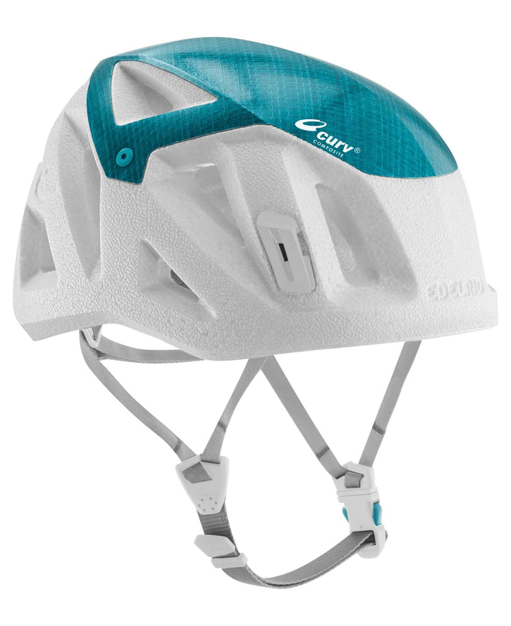 EDELRID Salathe Lite Kletterhelm Klettersteighelm Bergsporthelm Weiss 50-58cm, Weiss 50-58cm