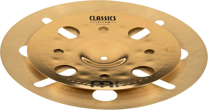 Meinl Cymbals Artist Concept Models Luke Holland Bullet Stack 12/16 Zoll (Video) Trash Stack Schlagz