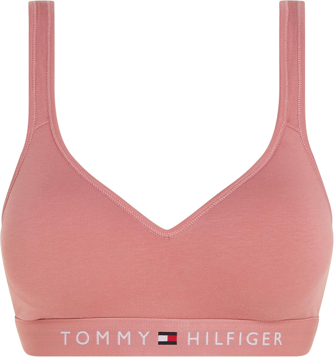 Tommy Hilfiger Damen Bralette Lift Stretch 3XL Grosse Grössen Rosa (Teaberry Blossom), 3XL Grosse Gr