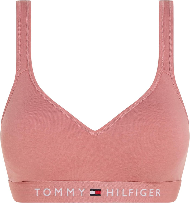 Tommy Hilfiger Damen Bralette Lift Stretch 3XL Grosse Grössen Rosa (Teaberry Blossom), 3XL Grosse Gr