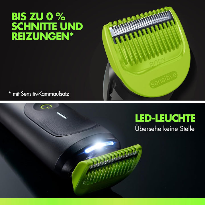 GilletteLabs Body + Intimate, i7 Körpertrimmer und Rasierer