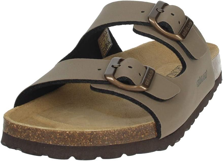 Grunland CB3012 BOBO Ciabatta Uomo S. Tortora 44