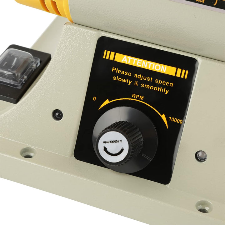 350-W-Elektroschleifer-Poliermaschine für Schmuckdrehmaschinenmotor, Solides Gehäuse, Geringe Vibrat