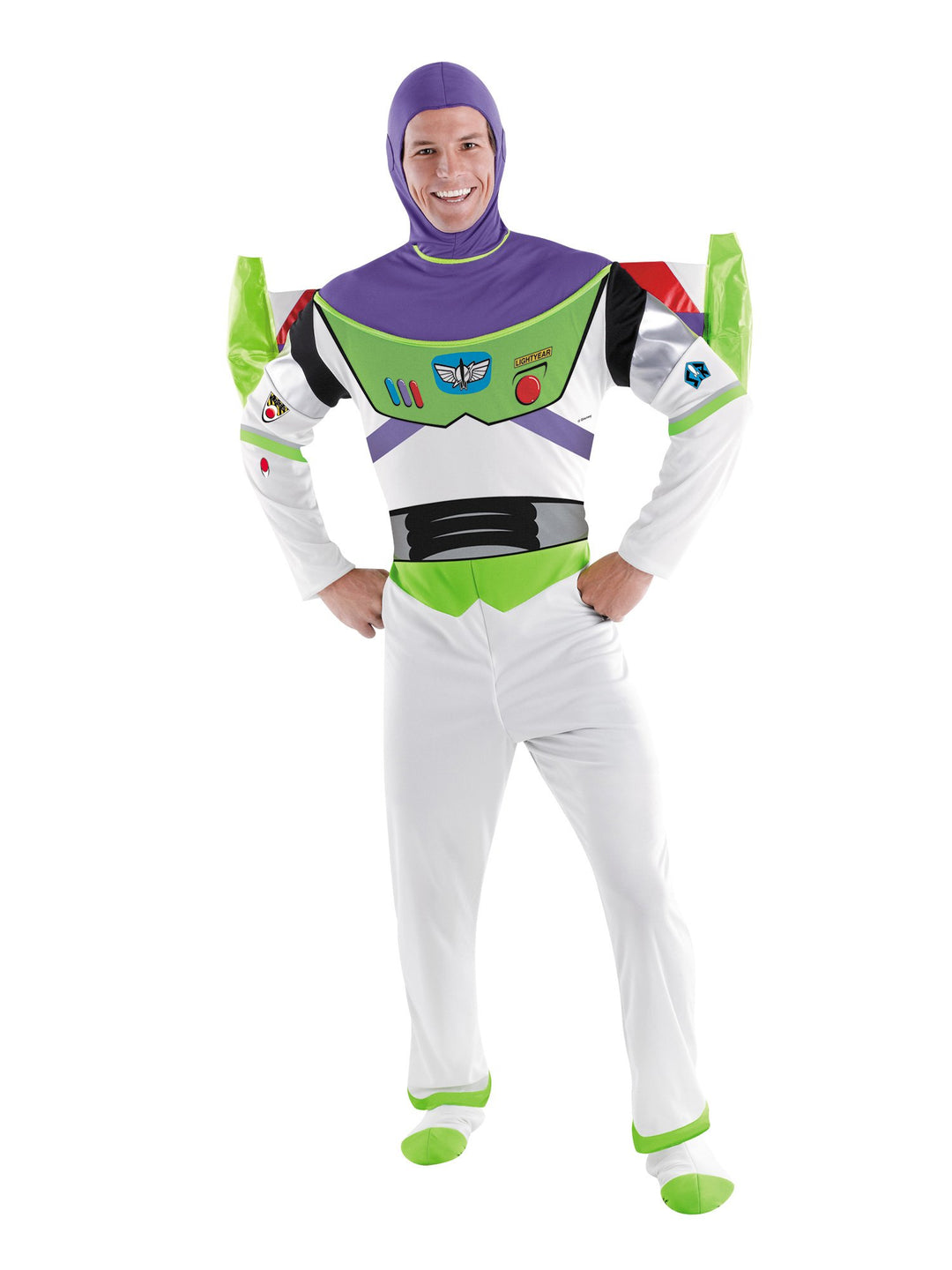 Disney Disguise Toy Story Herren Buzz Lightyear Deluxe Erwachsene XL Verschiedene Farben, XL Verschi