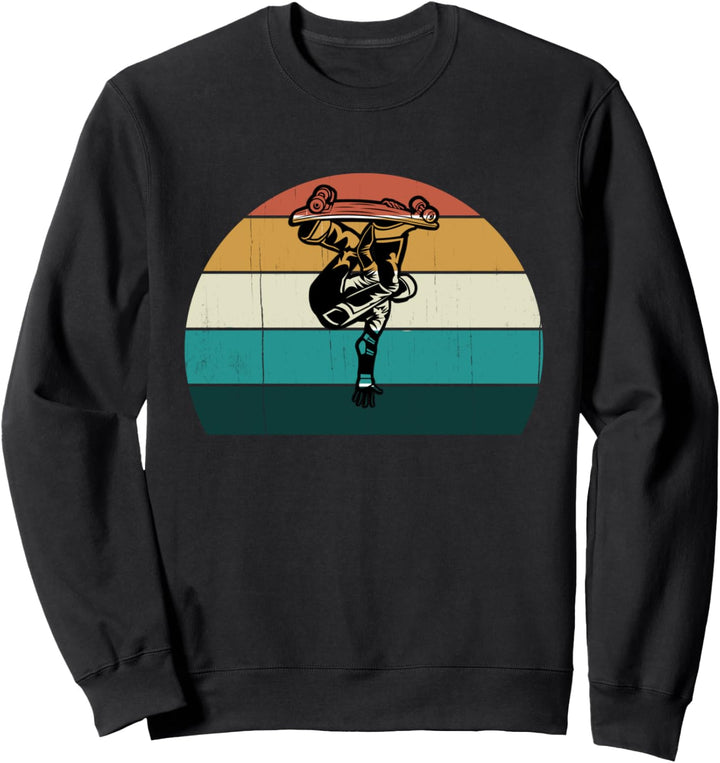 Cooles Skateboarder - Vintage Stakeboard / Skater Geschenk Sweatshirt