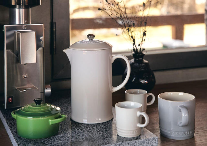 Le Creuset Kaffeebereiter aus Steinzeug, 1 L, Meringue, 60706087160003 Nectar, Nectar