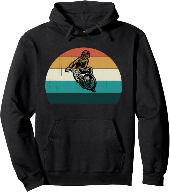 Retro BMX Bike Vintage Reiten Fahrrad BMXer Lebensgeschenk Pullover Hoodie