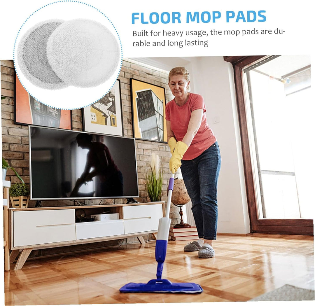 2 Stück Wiederverwendbare Dampfreinigungs Wischmop Pads aus Baumwolle Kompatibel mit Samz Seu Hochab